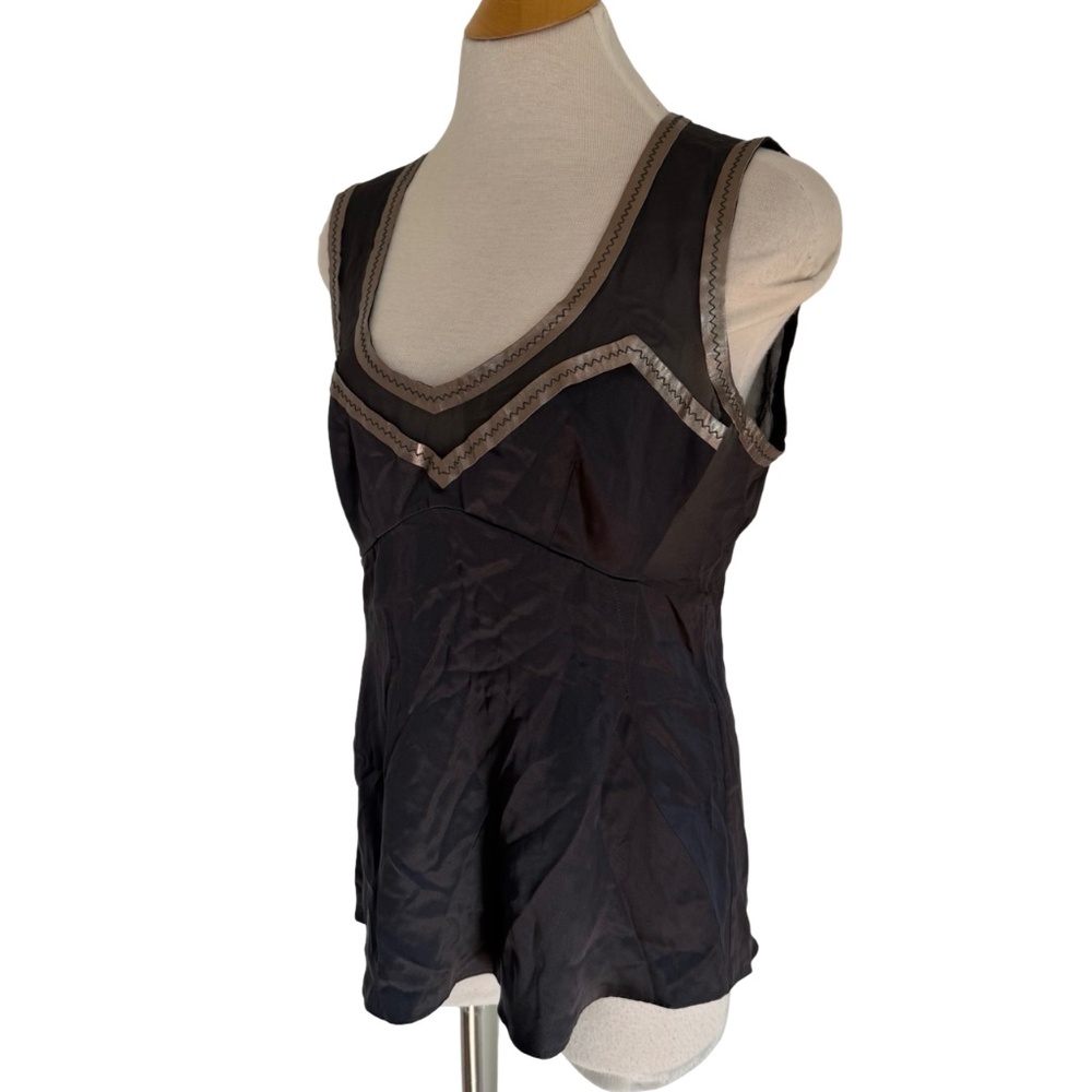 Dolce & Gabbana Early 2000s Silk Baby Doll Top – Made in Italy
